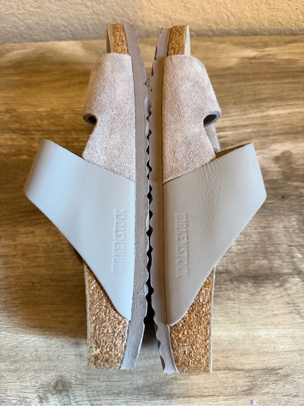 NWOB Birkenstock Arizona split gray sandals Women’s size 7 - Picture 11 of 14